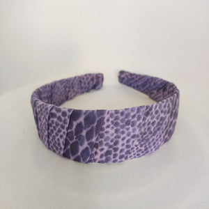 DIADEMA PRINT MORADA EMPOLVADO