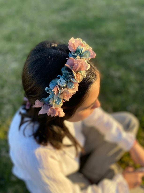 CORONA DIADEMA PETALOS