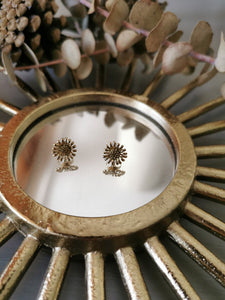 PENDIENTES GIRASOL