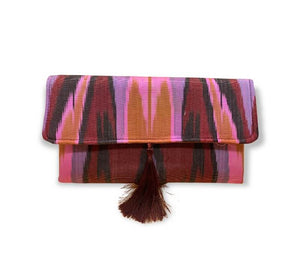 CLUTCH DE SEDA ETNICA