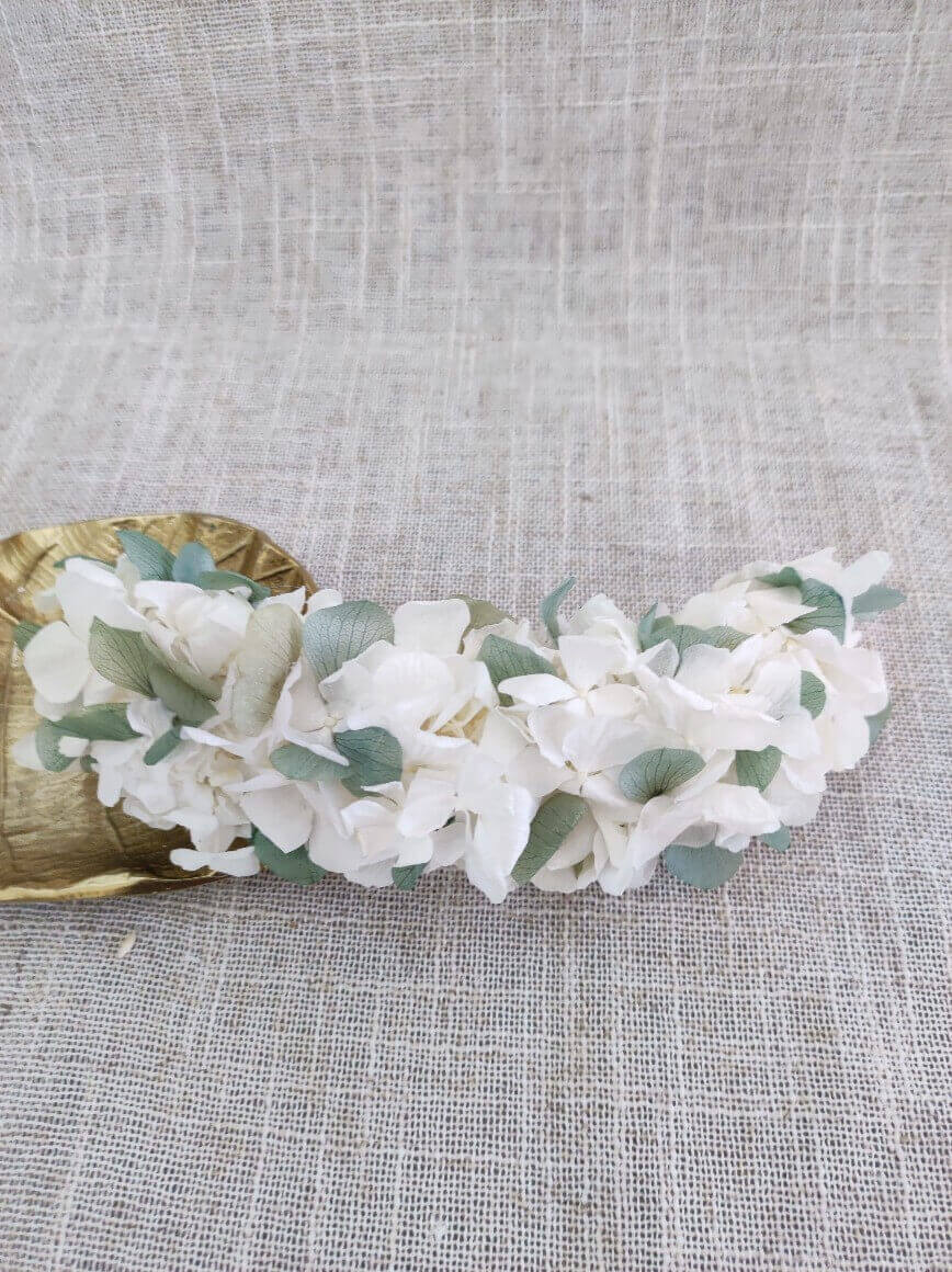 TOCADO HORTENSIA BLANCA