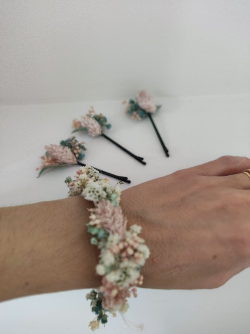 PULSERA FLOR PRESERVADA