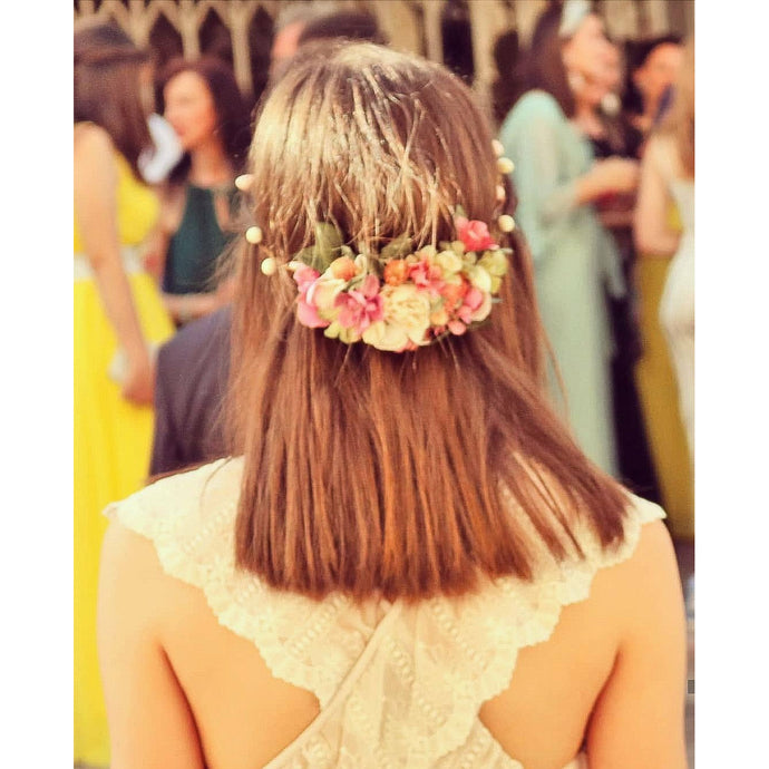 CORONA DE FLORES