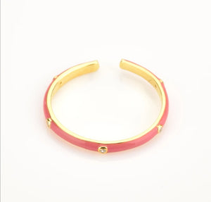 ANILLO AJUSTABLE ESMALTADO