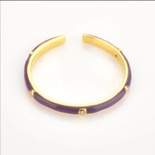 Cargar imagen en el visor de la galería, ANILLO AJUSTABLE ESMALTADO
