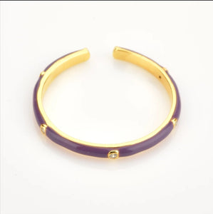 ANILLO AJUSTABLE ESMALTADO
